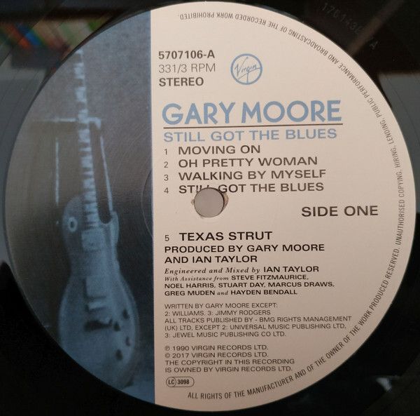 Виниловая пластинка Gary Moore - Still Got The Blues Основное Фото №2
