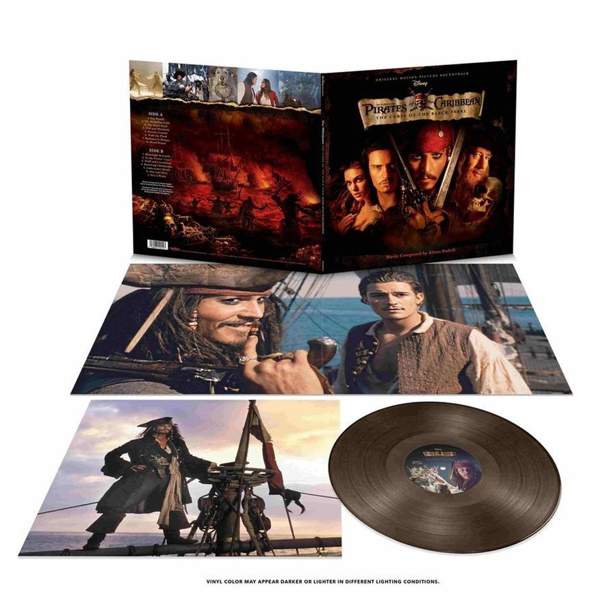 Вінілова платівка Soundtrack - Pirates of the Caribbean: The Curse of the Black Pearl, Black Ice Vinyl Основне Фото №2